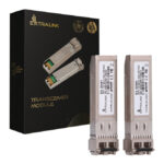 Extralink Módulo SFP+ 10G 2-pack, 10Gbps, 850nm, 300m, multi mode, SKU: EX.30491