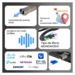Extralink SFP28 25G 2-Pack Module, 25Gbps, LC/UPC Duplex, 1310nm, 10km, single mode, DOM. SKU EX.33188
