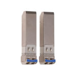 Extralink SFP28 25G 2-Pack Module, 25Gbps, LC/UPC Duplex, 1310nm, 10km, single mode, DOM. SKU EX.33188