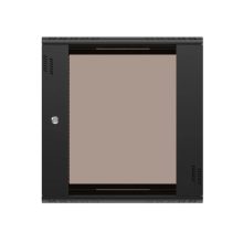 Extralink Armario Rackmount Premium de 12U en color negro con dimensiones 600x600, montaje sin herramientas y en pared. SKU: EX.39380