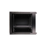Armario rackmount Extralink 9U negro de montaje en la pared, mide 600x600 mm, SKU EX.3968
