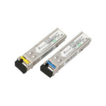 Módulo SFP Extralink WDM de 1.25Gbps, 1310/1550nm, single mode, 3km, con conector LC, SKU: EX.6198