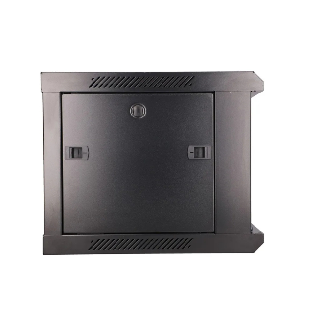 Extralink Armario rackmount 6U 600x450 Negro montaje en la pared 4 Extralink Armario rackmount 6U 600x450 Negro montaje en la pared detalles y cerradura