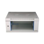 Extralink Armario rackmount 4U para montaje en la pared, color gris, tamaño 600x450, SKU EX.8536