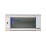 Extralink Armario rackmount 4U para montaje en la pared, color gris, tamaño 600x450, SKU EX.8536