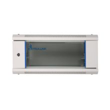 Extralink Armario rackmount 4U para montaje en la pared, color gris, tamaño 600x450, SKU EX.8536
