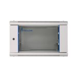 Extralink Armario Rackmount 4U de 600x600 en color gris, adecuado para montaje en la pared. SKU EX.8543.
