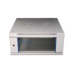 Extralink Armario Rackmount 4U de 600x600 en color gris, adecuado para montaje en la pared. SKU EX.8543.