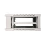 Extralink Armario Rackmount 4U de 600x600 en color gris, adecuado para montaje en la pared. SKU EX.8543.
