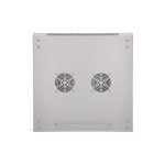 Extralink Armario Rackmount 4U de 600x600 en color gris, adecuado para montaje en la pared. SKU EX.8543.