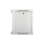 Armario rackmount Extralink de 9U con dimensiones de 600x450 mm en color gris para montaje en la pared. SKU EX.8574