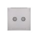 Armario rackmount 9U 600x600 de Extralink en color gris para montaje en la pared, SKU EX.8581