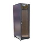 Extralink Armario rackmount de 42U, dimensiones 600x1000 mm, color negro, SKU EX.8611