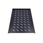 Extralink Estanteria 1U 750mm Negro 19", dimensiones de 752 x 472mm, para armarios de 1000mm de profundidad, SKU EX.8642