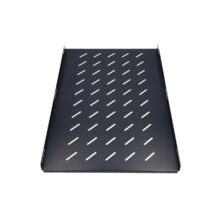 Extralink Estanteria 1U 750mm Negro 19", dimensiones de 752 x 472mm, para armarios de 1000mm de profundidad, SKU EX.8642