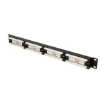 Extralink Patchpanel CAT6 UTP V2 de 24 puertos, SKU EX.9816, perfecto para redes de alta velocidad