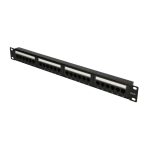 Extralink Patchpanel CAT6 UTP V2 de 24 puertos, SKU EX.9816, perfecto para redes de alta velocidad