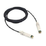 Cable de fibra óptica e InfiniBand Extreme Networks de 10Gbps, SFP+, color negro, con 0,5 metros de longitud. SKU: 10G-DACP-SFPZ5M
