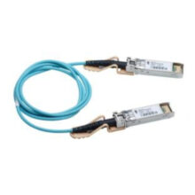 Cable de fibra óptica e InfiniBand Extreme Networks de 1 metro con conector SFP28 en color azul. SKU: 25G-DACP-SFP1M