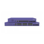 Switch gestionado Extreme Networks ExtremeSwitching X435 con Gigabit Ethernet (10/100/1000), PoE y color violeta, SKU X435-24P-4S
