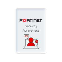 Servicio de capacitación en seguridad y concienciación InfoSec con suscripción por usuario para 1-100 usuarios, capacitación en concienciación sobre seguridad de Fortinet SAT con soporte premium FortiCare de 12 meses, SKU FC1-10-IASVC-1261-02-12