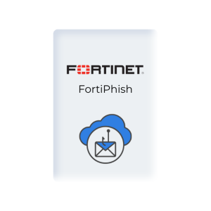Fortinet FortiPhish Standard suscripción de 12 meses para 25 mailboxes, incluye FortiCare Premium Support. SKU: FC1-10-PHCLD-223-01-12.