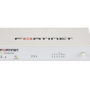 Fortinet FortiGate-50G, firewall con 5 puertos GE RJ45, modelo FG-50G. Incluye 4 puertos internos y 1 puerto WAN.