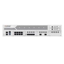 Fortinet FortiWeb-1000F Web Application Firewall con 2 puertos 10GE SFP+, 8 puertos GE RJ45 bypass, 4 puertos GE SFP, 2 puertos de gestión GE, doble fuente de alimentación AC, almacenamiento 2x480GB SSD, SKU FWB-1000F