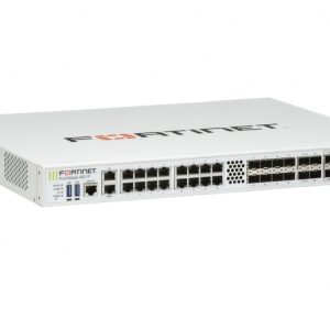 Fortinet FortiWeb-600F with 4 x 10/100/1000 RJ45 ports, 2 x SFP GbE ports, 480GB SSD storage, Hardware SSL, and dual AC power supplies. SKU: FWB-600F