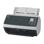 Escáner Ricoh fi-8170 con alimentador automático de documentos (ADF) y escáner de alimentación manual, 600 x 600 DPI, tamaño A4, colores negro y gris, SKU PA03810-B051