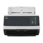 Escáner Ricoh FI-8150 con alimentador automático de documentos (ADF) y alimentación manual, resolución de 600 x 600 DPI, para A4 en color negro y gris. SKU PA03810-B101.