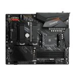 Placa base GIGABYTE B550 AORUS ELITE AX V2 para procesadores AMD Ryzen 5000, con VRM de 12+2 fases, soporta hasta 4733 MHz DDR4, incluye 1xPCIe 4.0 y 1xPCIe 3.0 M.2, Wi-Fi 6E, LAN 2.5GbE y USB 3.2 Gen 2, SKU: B550 AORUS ELITE AX V2.