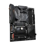Placa base GIGABYTE B550 AORUS ELITE AX V2 para procesadores AMD Ryzen 5000, con VRM de 12+2 fases, soporta hasta 4733 MHz DDR4, incluye 1xPCIe 4.0 y 1xPCIe 3.0 M.2, Wi-Fi 6E, LAN 2.5GbE y USB 3.2 Gen 2, SKU: B550 AORUS ELITE AX V2.