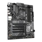 Gigabyte B550 Eagle WIFI6 Placa Base compatible con procesadores AMD Ryzen serie 5000, VRM de 10+3+1 fases, soporte para DDR4 3200 MHz, dos ranuras PCIe, conectividad LAN 1GbE y WIFI 6, y puertos USB 3.2 Gen 2. SKU: B550 EAGLE WIFI6