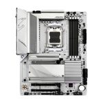 Placa base GIGABYTE B650 AORUS ELITE AX ICE compatible con procesadores AMD Ryzen 9000, VRM digital de 12+2+2 fases, DDR5 hasta 8000 MHz (OC), Wi-Fi 6E, SKU: B650 A ELITE AX ICE