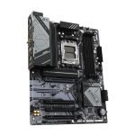 Placa base GIGABYTE B650 EAGLE AX con soporte para AMD Ryzen serie 9000, VRM de 12+2+2 fases, hasta 7600 MHz DDR5 (OC), una ranura PCIe 5.0, dos ranuras PCIe 4.0 M.2, LAN GbE, WiFi 6E y USB 3.2 Gen 2. SKU: B650 EAGLE AX