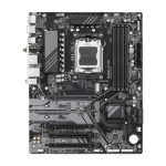 Imagen de la placa base GIGABYTE B650 UD AX compatible con CPUs AMD Ryzen Serie 9000, VRM de 6+2+2 fases, hasta 7600MHz DDR5, PCIe 5.0 y 4.0 M.2, LAN GbE, Wi-Fi 6, USB 3.2 Gen 2. SKU B650 UD AX