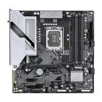 GIGABYTE B760M GAMING PLUS WIFI DDR4 Placa base para procesadores Intel Core de 14ª generación, VRM de 4+1+1 fases, hasta 5333 MHz DDR4 (OC), 2xPCIe 4.0 M.2, Wi-Fi 6, LAN 1 GbE, USB 3.2 Gen 1, SKU: B760M G P WIFI DDR4