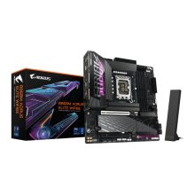 Placa base GIGABYTE B860M AORUS ELITE WIFI6E con soporte para CPUs Intel Core Ultra, VRM de 12+1+2+1 fases, hasta 9200MHz DDR5, PCIe 5.0 y 4.0 M.2, LAN 2.5 GbE y Thunderbolt - SKU: B860M A ELITE WIFI6E