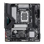 Imagen de la placa base GIGABYTE B860M EAGLE con soporte para CPUs Intel Core Ultra, VRM 6+1+2+1 fases, hasta 9066MHz DDR5, 1xPCIe 5.0, 1xPCIe 4.0 M.2, LAN 2.5 GbE y USB 3.2 Gen 1. SKU: B860M EAGLE