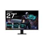 GIGABYTE GS27QA monitor de juego de 27 pulgadas con resolución QHD de 2560 x 1440, frecuencia de actualización de 180Hz, tiempo de respuesta de 1ms, brillo de 300 cd/m², tecnología FreeSync y HDR Ready - SKU: GS27QA