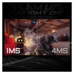 Imagen del monitor de juegos GIGABYTE GS27U con resolución UHD 3840 x 2160, frecuencia de actualización 160Hz, tiempo de respuesta 1ms y brillo 350 cd/m² (SKU: GS27U)