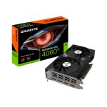GIGABYTE GeForce RTX 4060 Ti WINDFORCE OC 8 GB GDDR6 tarjeta gráfica con SKU GV-N406TWF2OC-8GD, ideal para gaming avanzado y creación de contenidos.