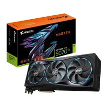 GIGABYTE AORUS GeForce RTX 5070 Ti MASTER 16GB GDDR7, 256 bits, PCI-E 5.0, 2670 MHz Core Clock, 3 x DP 2.1a, 1 x HDMI 2.1b, NVIDIA DLSS 4, SKU GV-N507TAORUS M-16GD