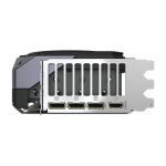 Imagen de la tarjeta gráfica GIGABYTE GeForce RTX 5080 GAMING OC 16G con 16GB GDDR7, 256 bits, PCI-E 5.0, 2730MHz Core Clock, 3 x DisplayPort y 1 x HDMI. SKU: GV-N5080GAMING OC-16GD.