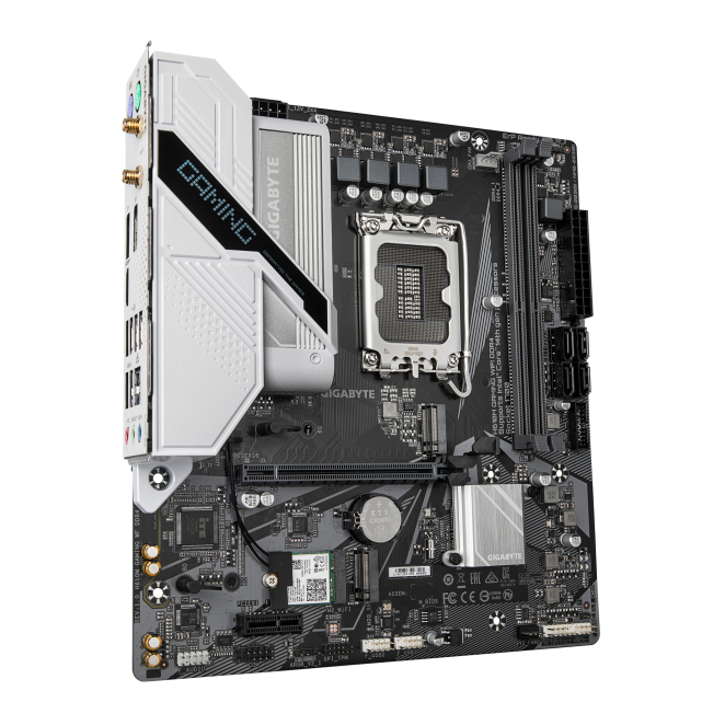 GIGABYTE H610M GAMING WF DDR4 Placa base - Compatible con procesadores Intel Core 14th CPUs, 6+1+1 Hybrid Digital VRM, up to 3200MHz DDR4, 2xPCIe 3.0 M.2, Wi-Fi 802.11ac, GbE LAN , USB 3.2 Gen 1 3 Contexto de usuario GIGABYTE H610M GAMING WF DDR4 Placa base