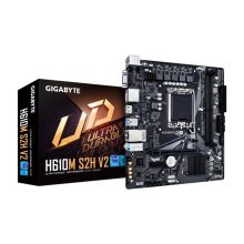 GIGABYTE H610M S2H V2 Placa base con soporte para CPUs Intel Core de 14ª generación, 4+1+1 Fases Híbridas VRM Digital, DDR5 hasta 5600MHz, PCIe 3.0 M.2, GbE LAN, USB 3.2 Gen 1 con SKU H610M S2H V2