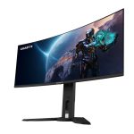 Monitor curvo OLED WQHD de 34 pulgadas de GIGABYTE con una resolución de 3440 x 1440, frecuencia de 175Hz, tiempo de respuesta de 0.03ms y compatible con FreeSync Premium Pro. SKU: MO34WQC