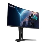 Monitor curvo OLED WQHD de 34 pulgadas de GIGABYTE con una resolución de 3440 x 1440, frecuencia de 175Hz, tiempo de respuesta de 0.03ms y compatible con FreeSync Premium Pro. SKU: MO34WQC