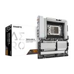 GIGABYTE TRX50 AERO D Placa base compatible con AMD Ryzen Threadripper 9000 Series CPUs, 16+8+4 Phases Digital VRM, hasta 7800MHz DDR5 OC, 3xPCIe 5.0, 1xPCIe 4.0 M.2, Wi-Fi 7, 10GbE LAN, USB4, SKU TRX50 AERO D